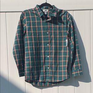 Boys Old Navy Long sleeve Plaid Shirt